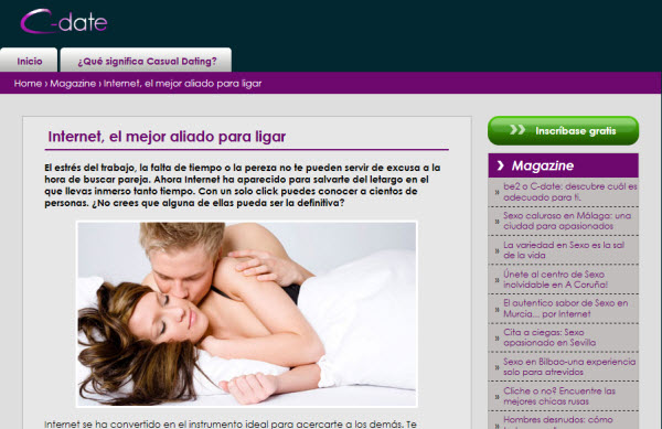 Chat para infieles en C-Date