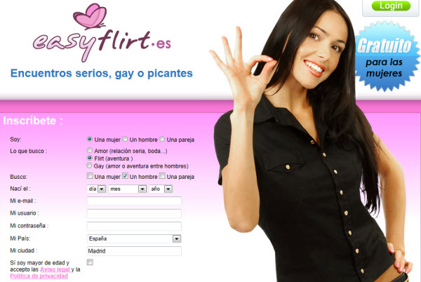 Encuentros con mujeres ricas en Easyflirt