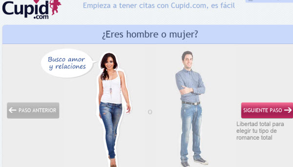 Conocer gente para sexo y amistad en Cupid