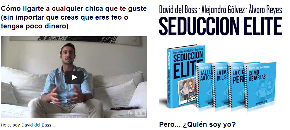 seduccion elite opiniones