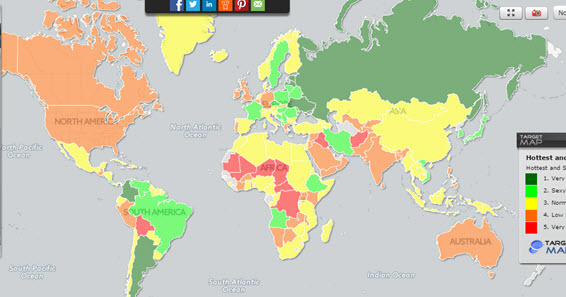 países con las mujeres más sexys del mundo