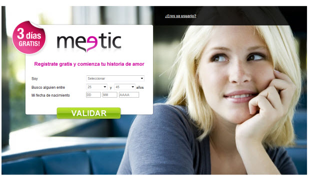 Conseguir Meetic gratis