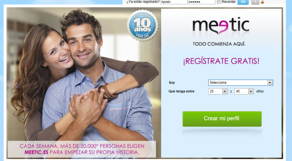 Meetic sin pagar