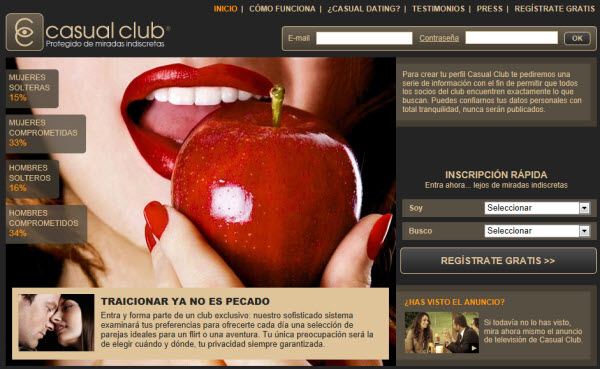 Clubs para infieles