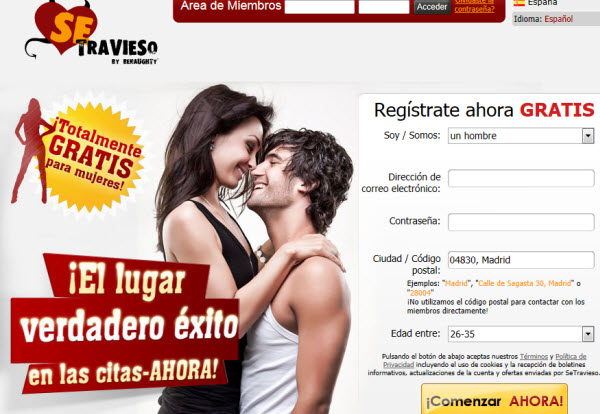 Contactos sexuales gratis en Madrid