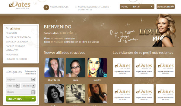 Web de contactos gratis