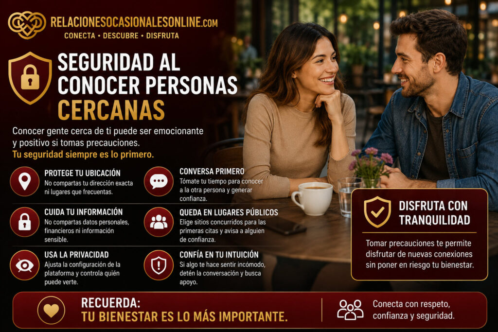 Seguridad al conocer personas cercanas